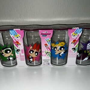 Powerpuff Girls Glass Set